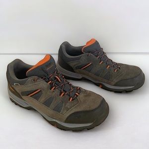 Hi-Tec Brown Leather Bandera Low Waterproof Hiking Boots, Size 11